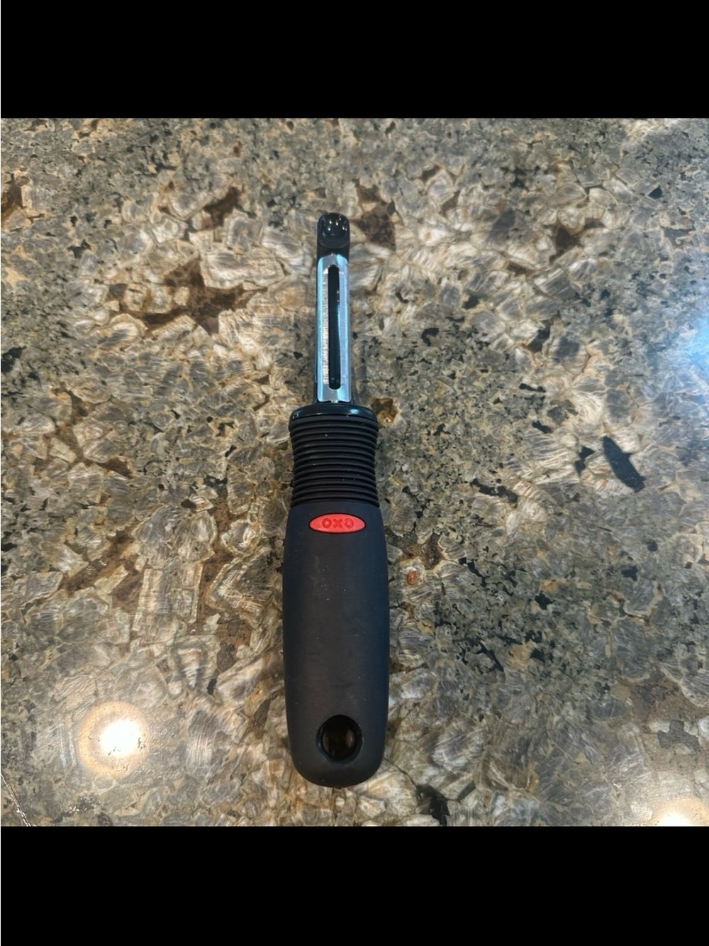 OXO Good Grips Stainless Steel Vegetable Peeler Black Ergonomic Handle Kitchen